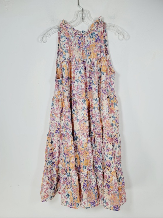 Hailey & Co. Dresses & Skirts - Hailey & Co Sleeveless Tiered Floral Sundress in Pastel Mix, Size Small